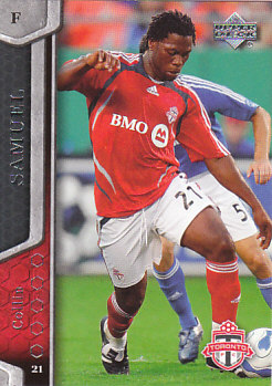 Collin Samuel Toronto FC UD MLS 2007 #97